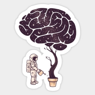 Nourish your mind Sticker